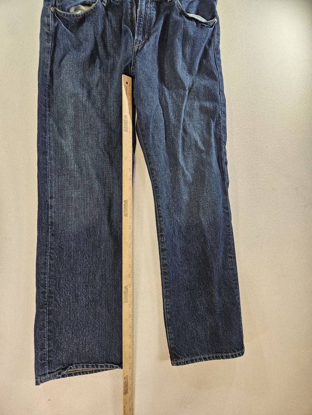 Polo Ralph Lauren 867 Jeans 38x32 Blue Classic Fit Denim - Picture 9 of 9